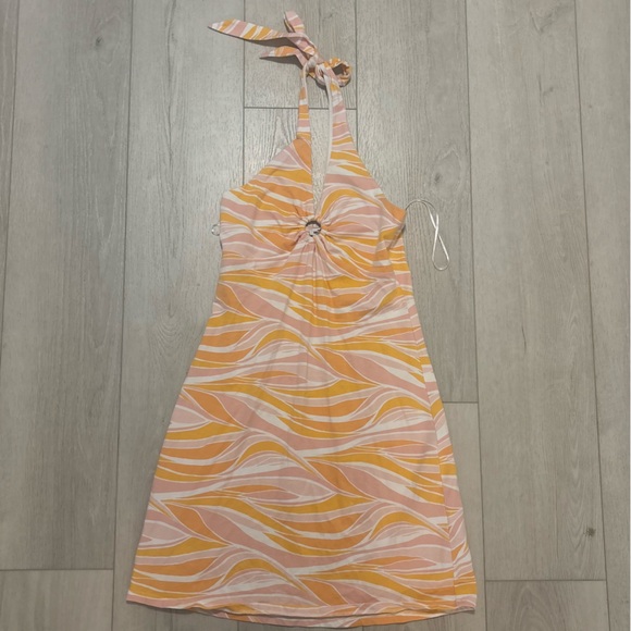 Hollister Dresses & Skirts - Hollister Retro Vibe Halter Mini Dress - Small